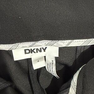 DKNY Women’s Classic Black Waist High Ankle Pants